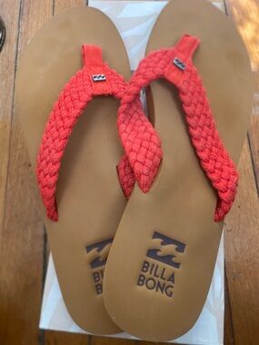 Billabong Coral Braided Strap Flip-Flops